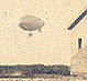 Thumbnail: Scanned photo of a dirigible (detail).