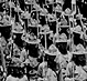 Thumbnail: Scanned photo of troops marching up Fifth Avenue 
(detail).