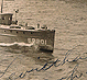 Thumbnail: Scanned photo of troopship Leviathan (detail).