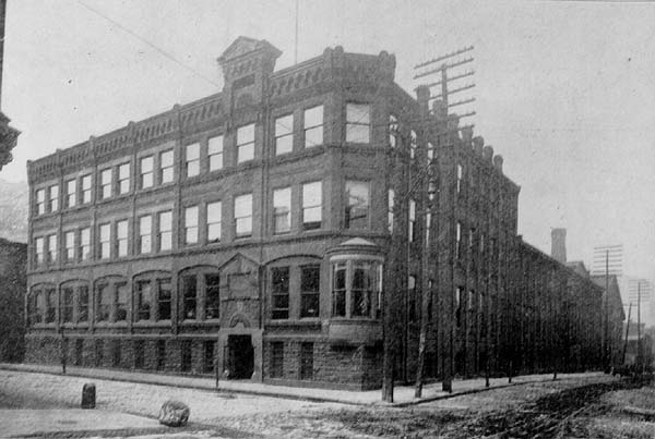 Scanned photo of United States Glass Company.