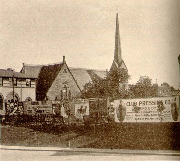 Scanned photo of Calvary Protestant Episcopal Church.