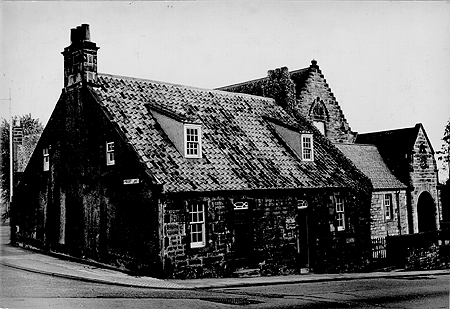 Photo of Andrew Carnegie's birthplace in 
Dunfermline, Scotland.