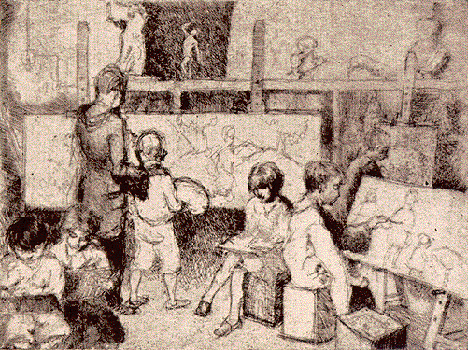 Etching_of_The_Art_School.