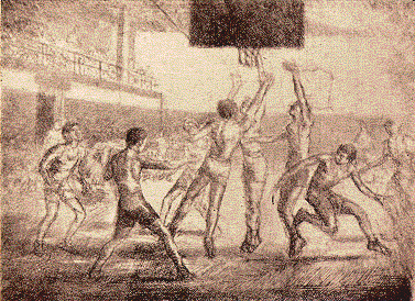 Etching_of_a_basketball_game.