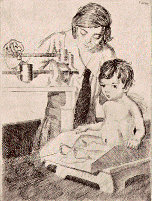 Etching_of_baby_being_weighed.