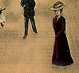Thumbnail: Postcard of strollers and shoppers in
Jenkins Arcade (detail).