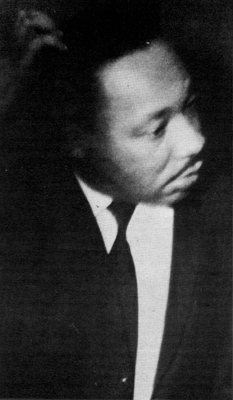 Scanned photo of Dr. King.