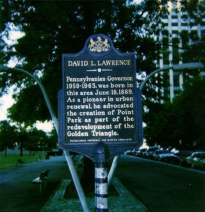 Photo_of_historical_marker_commemorating_David_L._Lawrence.