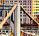 Thumbnail: Postcard of Sixth Street Bridge (detail).