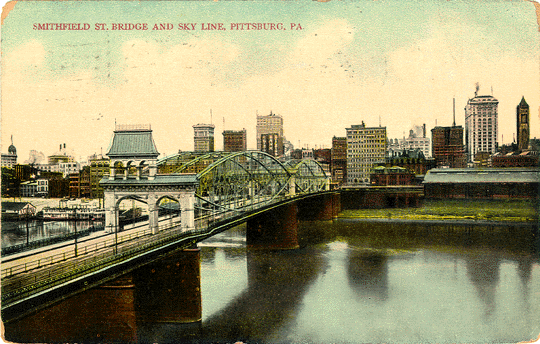 Postcard_of_Smithfield_Street_Bridge_c1909.