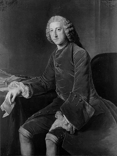 Photo of portrait of William Pitt.