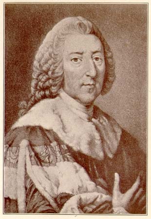 Scanned
portrait of William Pitt.
