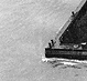 Thumbnail: Scanned photo of barge traffic (detail).