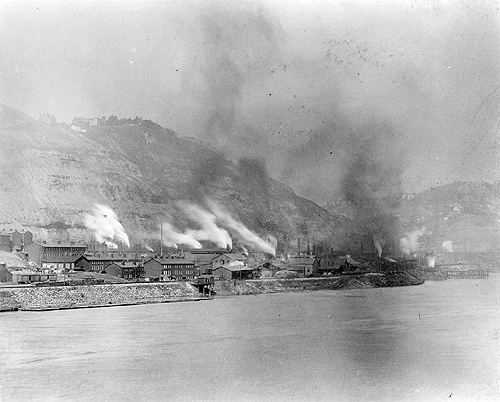 Scanned 
photo of Painters Mills circa 1900.