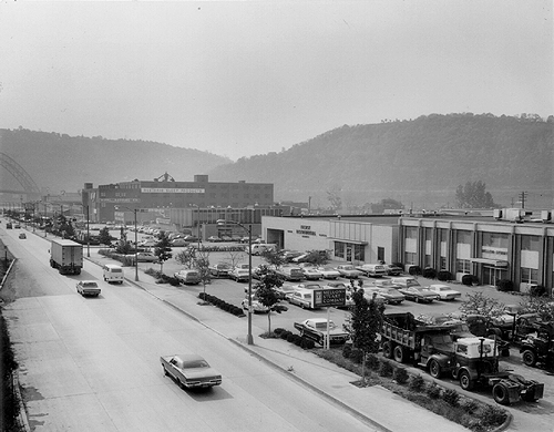 Scanned photo of Chateau Shopping Center.