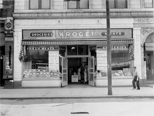 Scanned photo of Kroger's, South Side.