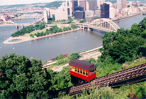 Duquesne Incline and The Point.