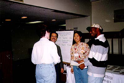 Participants in the '96 conference.